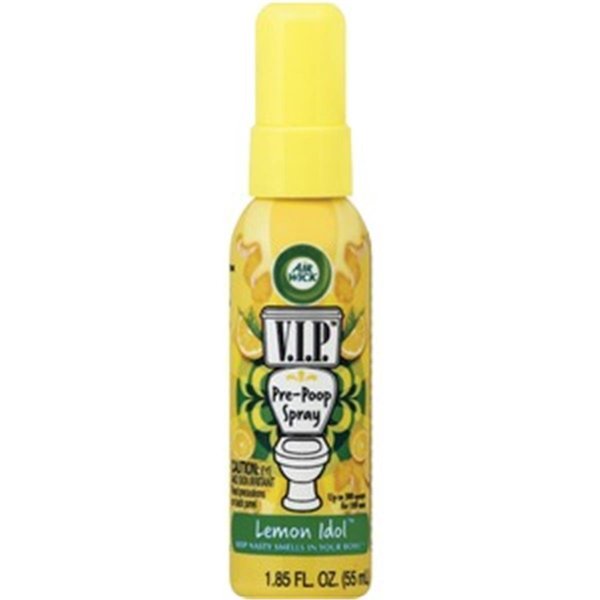 Air Wick 1.9 oz V.I.Poo Lemon Toilet Deodorizer Spray AI466466